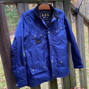 Barbour International waterproof coat Size L